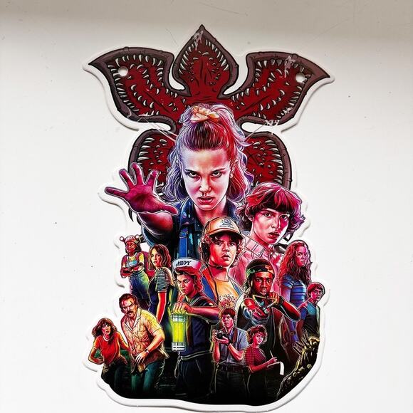 Stranger Things Happy Birthday Banner and Funko Pop Birthday Bunting - Picture 7 of 11